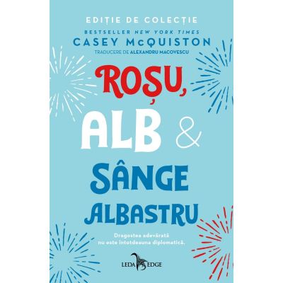 Rosu alb si sange albastru hardcover - Casey McQuiston