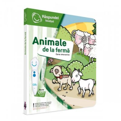 Raspundel Istetel carte interactiva Animale de la ferma