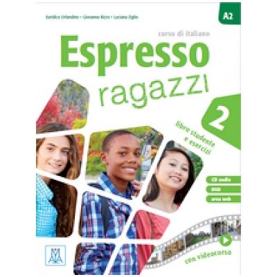 Espresso Ragazzi 2 libro  CD audio  DVD