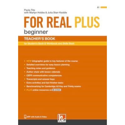 For Real Plus Beginner Teachers Book