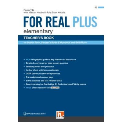 For Real Plus Elementary Teachers Book