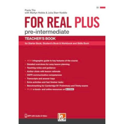 For Real Plus Pre-intermediate Teachers Book