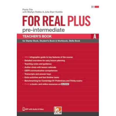 For Real Plus Pre-intermediate Teachers Book A