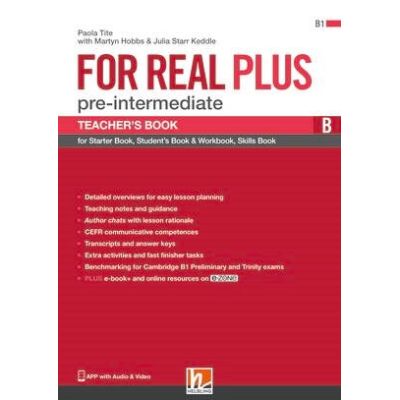 For Real Plus Pre-intermediate Teachers Book B