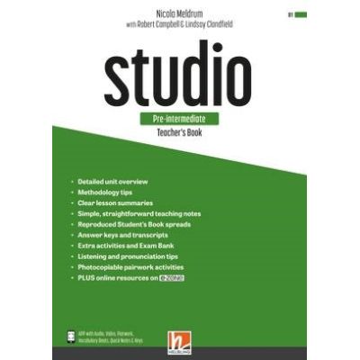 STUDIO Pre-intermediate Teachers Book