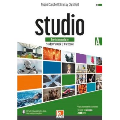 STUDIO Pre-intermediate Students Book amp Workbook A