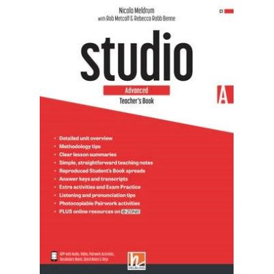 STUDIO Advanced Teachers Book A