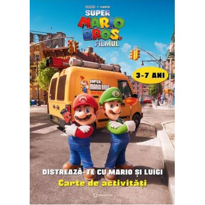 Distreaza-te cu Mario si Luigi. Carte de activitati - Michael Moccio