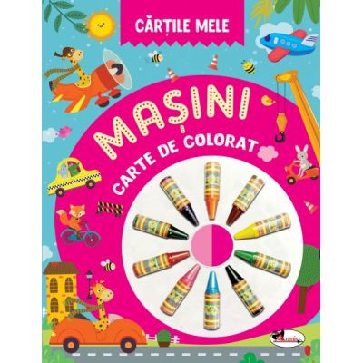 Cartile mele de colorat. Masini