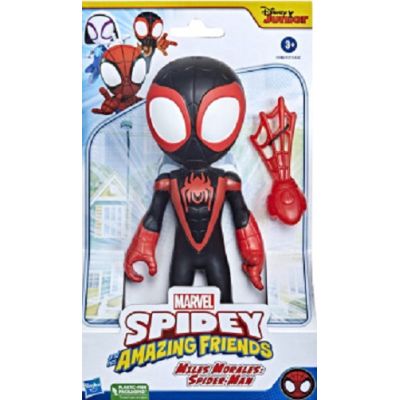 Spidey Prietenii Extraordinari. Figurina Miles Morales Spider Man Supradimensionata 22. 8 cm