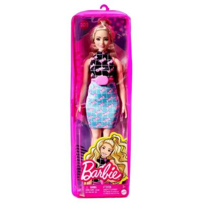 Papusa blonda Barbie Fashionista