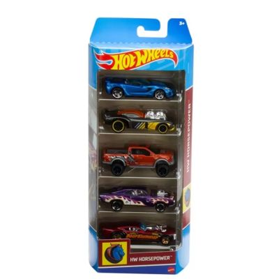 Set 5 masini Hot Wheels Horse Power