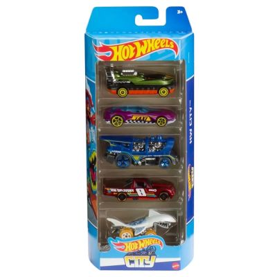 Set 5 masini Hot Wheels City