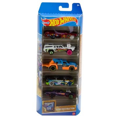 Set 5 masini Hot Wheels Demo Destruction