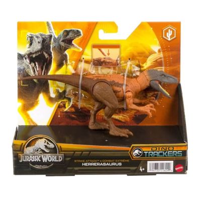 Jurassic World Dino Trackers Strike Attack. Dinozaur Herrerasaurus