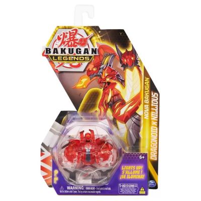 Bakugan S5 Nova Dragonoid Nillious rosu