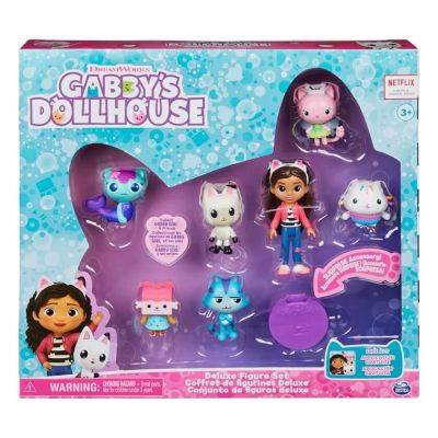 Set 7 figurine Deluxe Gabbys Dollhouse