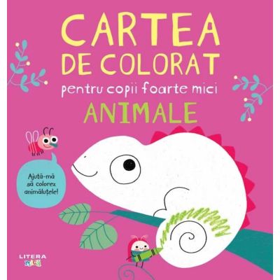 Cartea de colorat pentru copii foarte mici. Animale