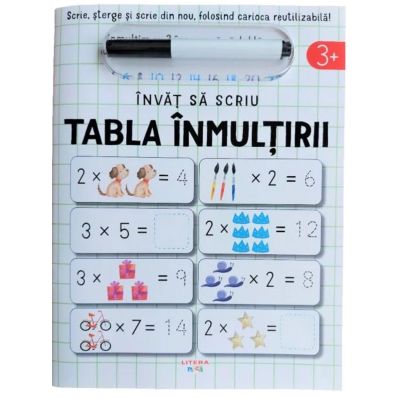 Invat sa scriu. Tabla inmultirii - John Poitier