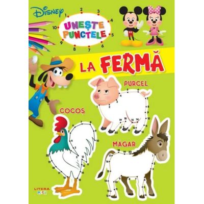 Disney Bebe. Uneste punctele. La ferma