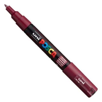 Marker UNI PC-1M 0. 7 mm grena Posca M1453