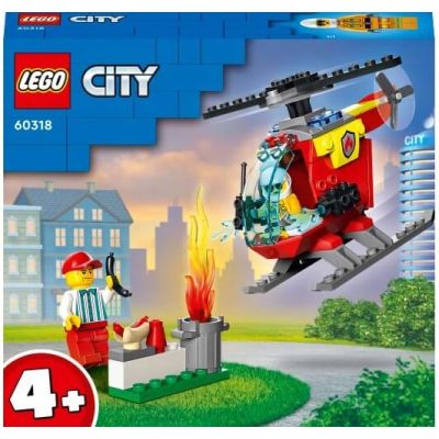 LEGO City. Elicopter de pompieri 60318 53 piese