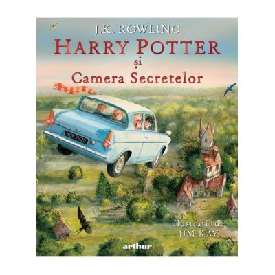 Harry Potter si Camera Secretelor 2 editie ilustrata - J. K. Rowling