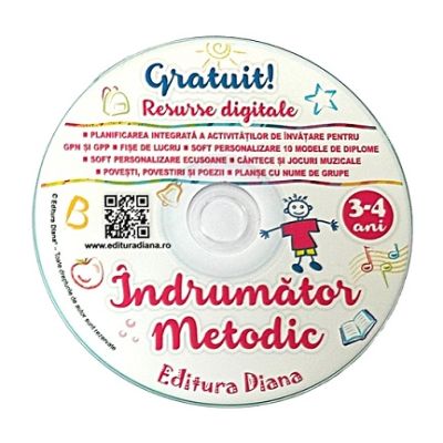 Indrumator metodic 3-4 ani. CD