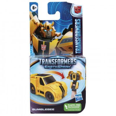 Transformers 7 Earthspark Tacticon. Figurina transformabila Bumblebee 6. 5 cm