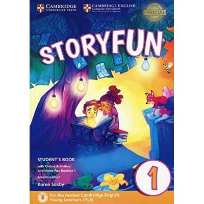 Storyfun for Starters Level 1 Students Book with Online Activities and Home Fun Booklet 1 - Karen Saxby