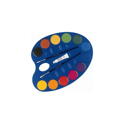Acuarele cu paleta Morocolor Easy Colour 12 culoriset MC15526