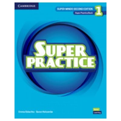 Super Minds Level 1 2nd edition Super Practice Book - Emma Szlachta