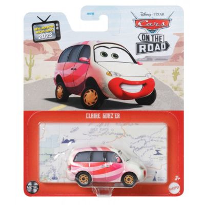 Masinuta metalica Cars3 personajul Claire Gunzer