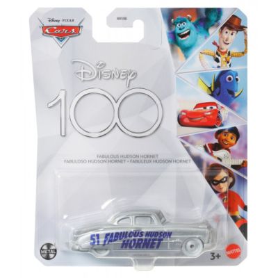 Masinuta metalica Cars3 Disney 100 personajul Fabulous Hudson Hornet