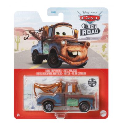 Masinuta metalica Cars3 personajul Road trip Mater