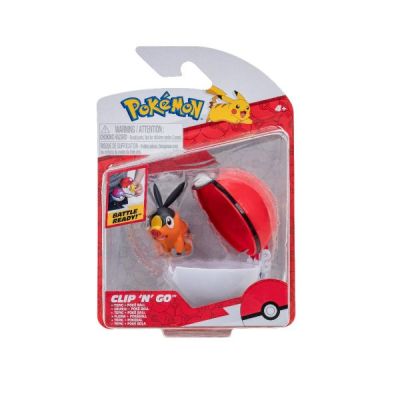 Figurine Clip N Go Tepig amp Poke Ball