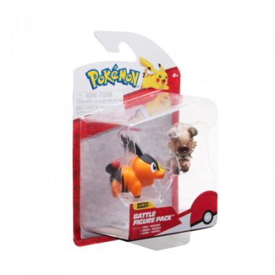 Set figurine de actiune Tepig amp Rockruff