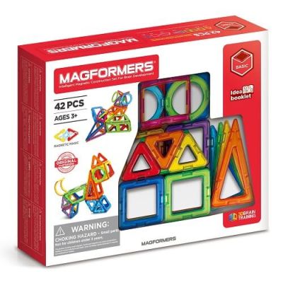 Joc magnetic de constructie 42 piese Magformers