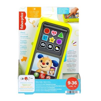 Laughamplearn 2in1 smartphone in limba romana Fisher Price