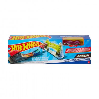 Pista obstacol Electric tower Hot Wheels