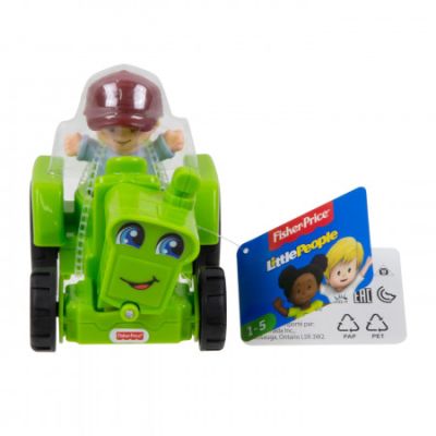 Vehicul police 10 cm Fisher Price Little people