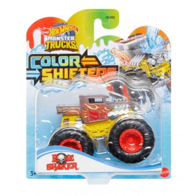 Monster truck Camion Bone Shaker cu culori schimbatoare scara 1 64