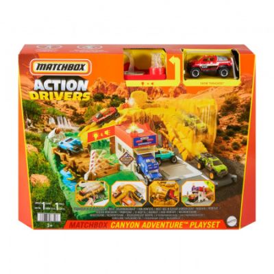 Canionul cu sunete si lumini Matchbox Set Action Drivers