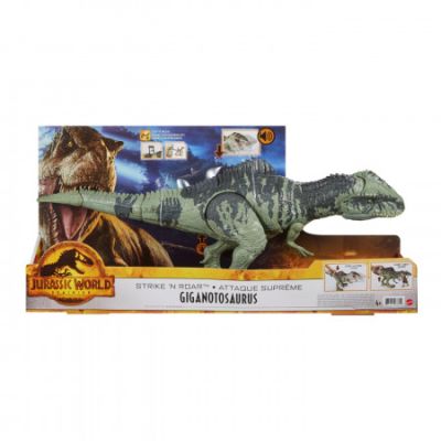 Dinozaur giganotosaurus Jjurassic World Strike n roar