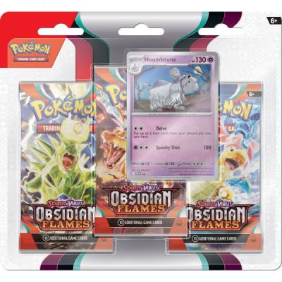 Pokemon TCG SV03 3 Blister Booster