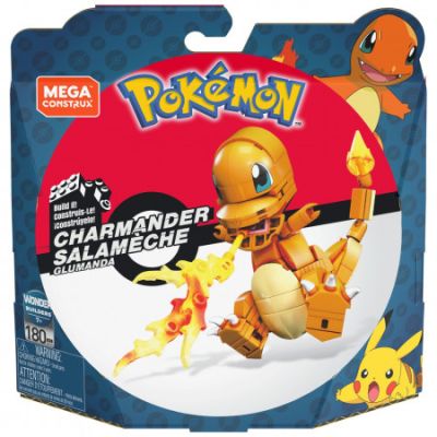 Pokemon Mega Construx Charmander Salameche 180 piese