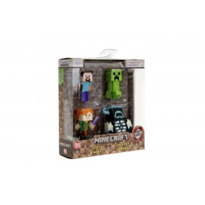 Set 4 figurine metalice Minecraft 6. 5 cm Jada