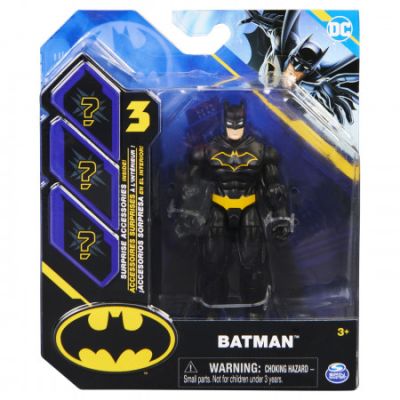 Figurina Batman articulata 10 cm cu 3 accesorii surpriza