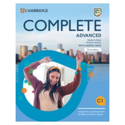 Complete Advanced 3ed Students Book without Answers with Digital Pack - Greg Archer