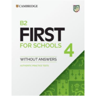 B2 First for Schools 4 Students Book without Answers